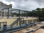 Stable H-Beam Prefabricated Construction Warehouse For Material Storage