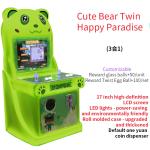 Gambling coin video games machine for sale Two person Joy Park joystick game
