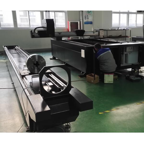 Cnc Laser Pipe Cutting Machine Laser Cnc Cutter For Sheet Metal Single Workbench