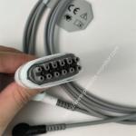 Edan Reusable 3-Lead ECG Cable , Snap , AHA EL03DASY1 For Medical Machine