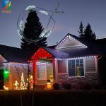 30MM DC48V RGBW Outdoor aluminum profile permanent led christmas led pixel point