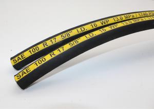 China Single / Double Wire Braid Reinforced Hydraulic Hose For Drilling Industry factory
