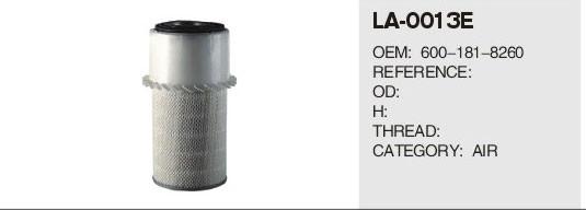 Truck Diesel engine parts fuel filter for komtsu 600-211-6240
