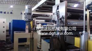 Adhesive Tape Coating Machine Steel Iron Material Different Substrates Laminating