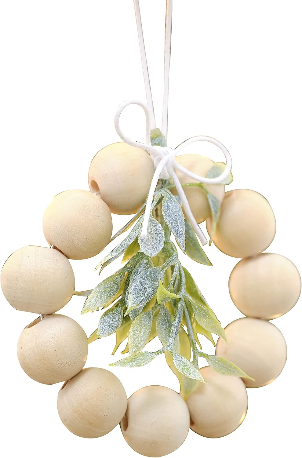 Ginger Ray Wooden Bead Scandi Christmas Tree Contemporary Holiday Decor