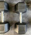 Cast Iron Hex Dumbbells Adjustable Home Gym Fitness Equipment Steel Free Weights