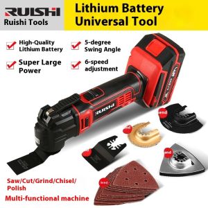 Ruishi Rechargeable Lithium Battery Oscillating Shovel Trimmer Multi-function