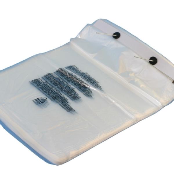 China Wicketed LDPE Plastic Poly Bag Customized For Internal Shipping And Mailing factory