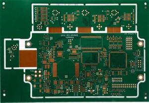 China 6 Layer Blind Buried Via Flex Rigid Circuit Board 0.15mm+1.6mm factory