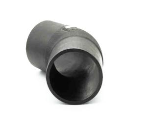 China DN63-DN450 PE Spigot Elbow 22.5 Degree PE Fusion Fittings factory