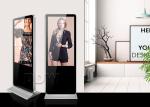 Touch Screen Lcd Advertising Player Loudspeaker TFT 1080p FHD 55 Inch 1920x1080
