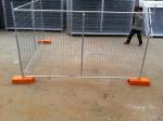 Mobile Construction Fence Height1.8m*Width3.0m Mesh 50mm*100mm HDG 275.sqm 38mm