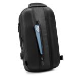 Custom Anti Theft Mens Sling Bag Water Resisting 21*12*35cm Size
