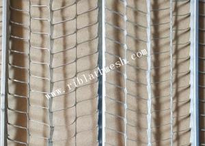 China 610mm Width Galvanized Expanded Metal Lath Mesh 2.13m Length factory