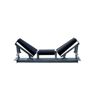 China Red Standard Steel Conveyor Roller Ends for Mining Conveyors and Durable factory