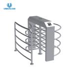 Half Height Security Turnstile Gate Single Lane RFID Card Reader 35 Persons /
