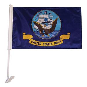 China SNAVY Flagolden car flags screen printed high quality factory