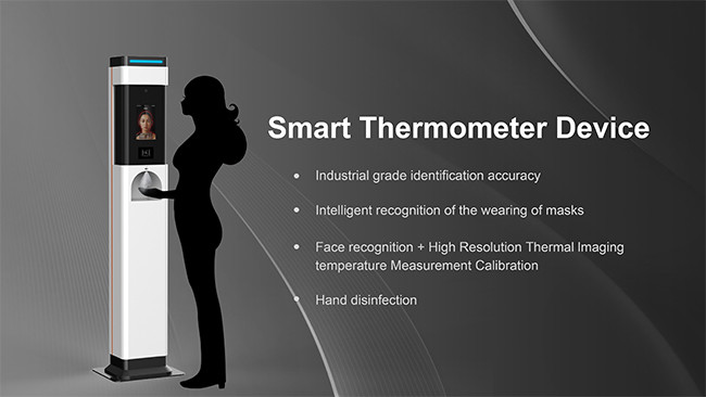 0.5s CCC Face Detection Temperature Verification Disinfection Face Recognition