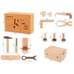 Wooden Montessori Multifunctional Repair Tool Set For Boys