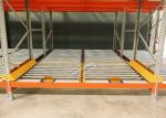 High Density Storage Racks Pallet Flow Rack System For Logistics Distribution