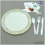 Wholesale 10.25 Inch Plastic Plates, Heavy Duty Disposable Plates,best customer