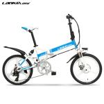 Anti Rust Foldable Electric Bike CE Certificate 20 Inch For Commuting