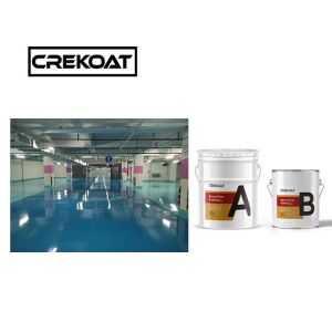 China Spray Heavy Duty Industrial Epoxy Floor Coating High Gloss Low Odor on sale
