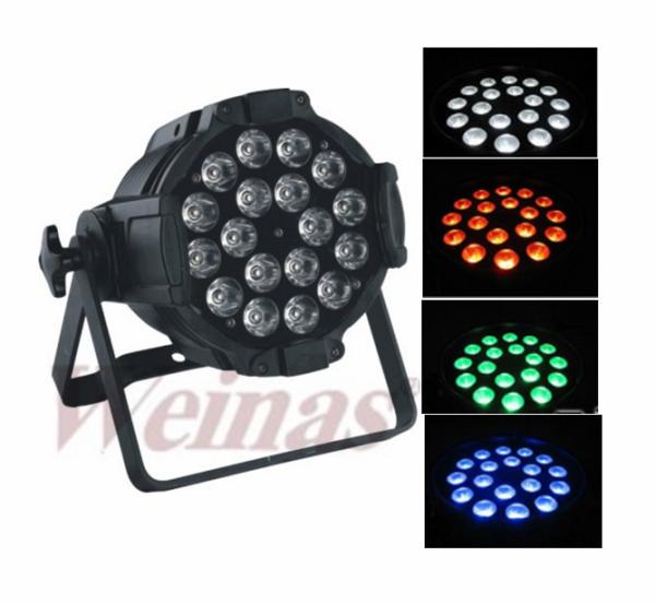 Black Housing And White Housing Led Par Can Lights18pcs 8W RGBW 4 in 1 colorful