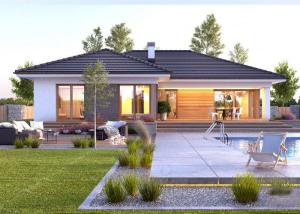 China Luxury Two Storey Prefabricated Villa Furnished Light Steel Structure House factory
