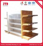 Steel Q195 Supermarket Display Shelving 4 Layers 1200mm Rack