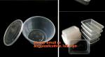 Disposable Plastic Blister Food Tray,Wholesale customized black disposable