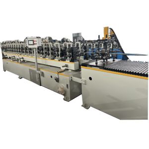 Width Adjustable Metal U Channel Steel Lining Profile Rolling Machine