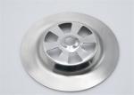 Round 62 Mm Kitchen Sink Drain Plug , Metal Decorative Sink Drain Stopper