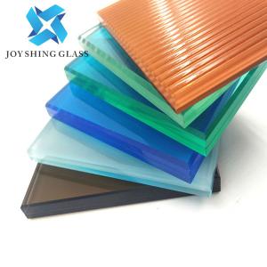 China Bronze Laminated Glass 15mm 19mm Acoustic Laminated Safety Glass Custom factory