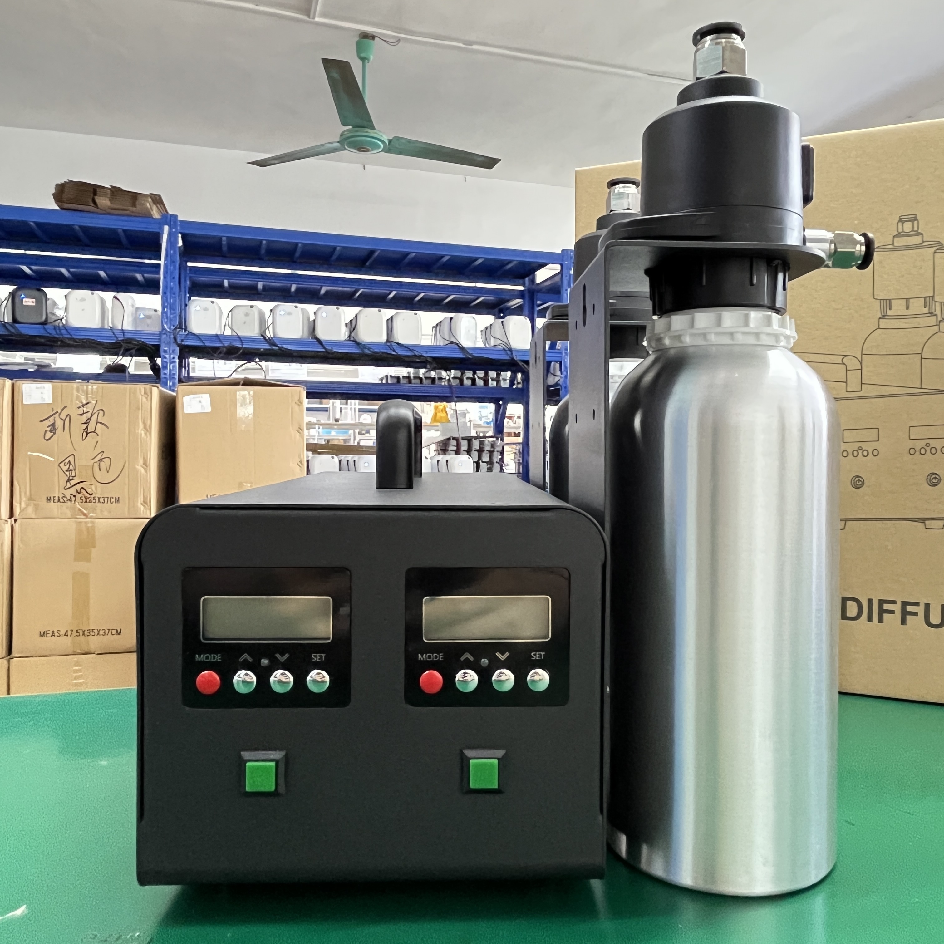 Commercial HVAC Fragrance Diffuser Installation Air Scent Machine