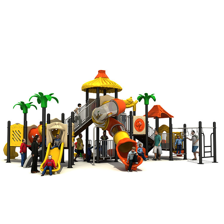 Large Custom Outdoor Playground Slides Children'S Play Equipment