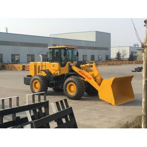 Changlin ZL40H Wheeled Front End Loader Bucket 2.4 Cbm With Cummins Engine