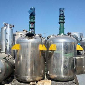 China Water Cooling Stainless Steel Second Hand Reactor 380V factory