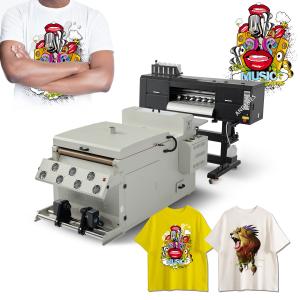 China 600mm Print Dimension 24INCH 3HEAD Flourecent Printing Machine for DTF Inkjet Printing factory