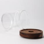 High Quality Decorative Food Glass Storage Jar For Saving Chocolate Coffee Candy
