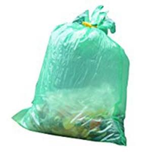 China High Capacity 100 Compostable Kitchen Garbage Bags Rugged Performance factory