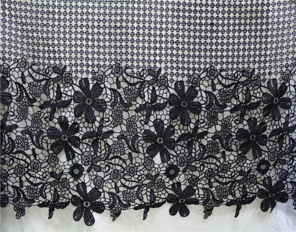Garment Accessories Chemical Lace Fabric Water Soluble Embroidery lace fabric in