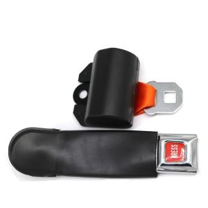 China Automobile Seat Belts Car Seat Buckle Belt 45# Steel And ABS Polyester Material factory