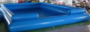 China Colourful Double Pool Kids Inflatable Pool for Water Games Play factory