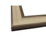 Distressed Design Digital Printing Baroque PS Photo Frame Moulding For Gallery