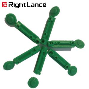 China 0.25mm 31G Painless Single Use Lancets Disposable For Diabetes Pain Free factory