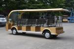 Small Electric Sightseeing Car With 11 Passenger / 72V DC Motor