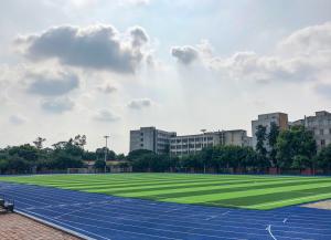 China Smooth Black Sandwich Running Track sustainable 10mm Thickness factory