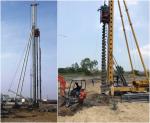 Geotechnical Foundation Drill Rig Energy Saving Environmental Protection