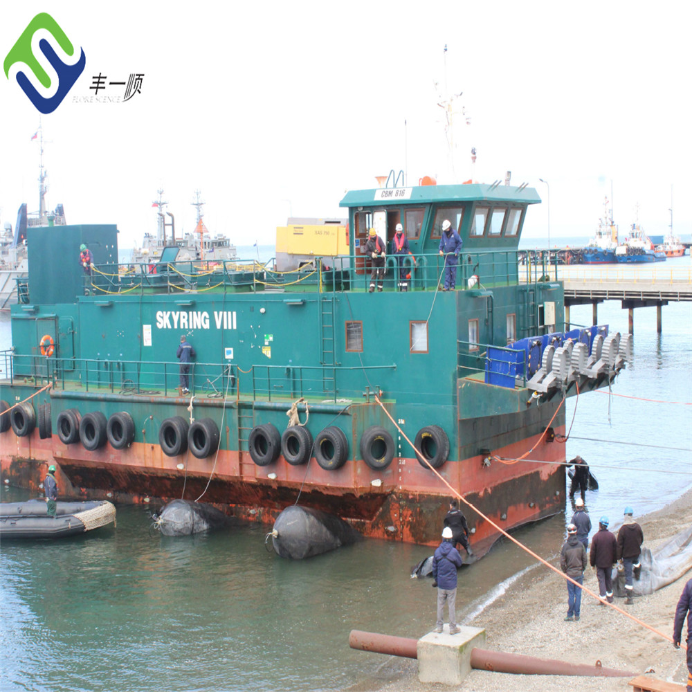 Customized Marine Rubber Airbag for Vessel Ship Launching Landing